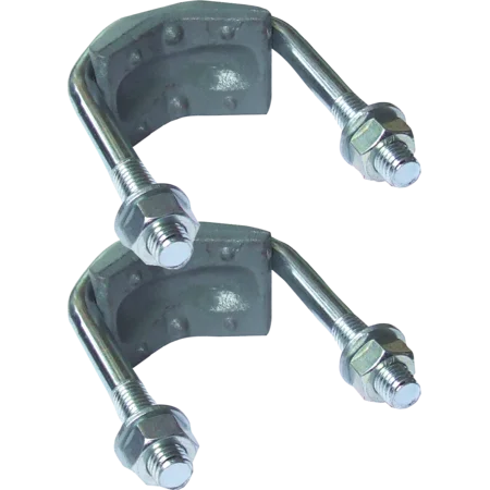 Befestigungsbügel für Pfosten 1 1/4" - 2", (Set mit 2 Stück)