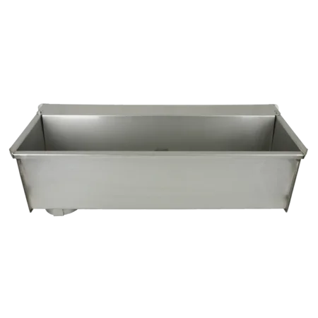 Kompakt-Trogtränke Edelstahl mit Maxiflow-Schwimmerventil