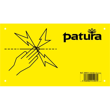 Warnschild Elektrozaun