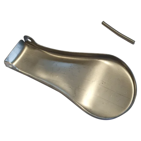 Zunge, Edelstahl, für Zungenbecken Ref. 380107/380113