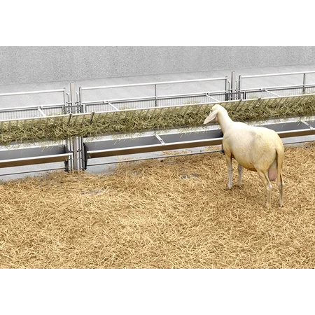 Verbinder für Heuraufe zum Einhängen in Horden