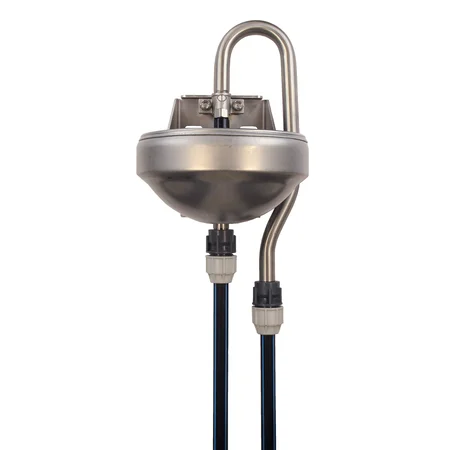 Edelstahl-Rohrventilbecken Modell 1200