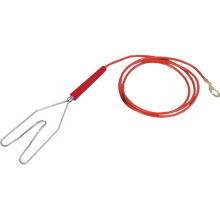 Zaunanschlusskabel mit Herzklemme