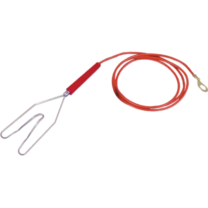 Zaunanschlusskabel mit Herzklemme