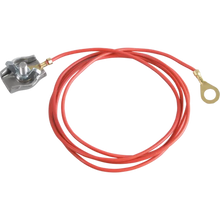 Zaunanschlusskabel Seil Inox mit Edelstahlseilklemme