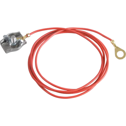 Zaunanschlusskabel Seil Inox mit Edelstahlseilklemme