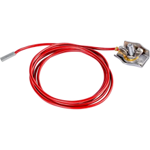 Zaunanschlusskabel Seil Inox mit Edelstahlseilklemme