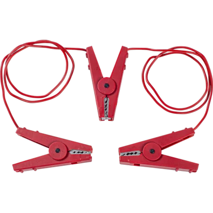 Zaunverbindungskabel mit isolierter Edelstahlklemme