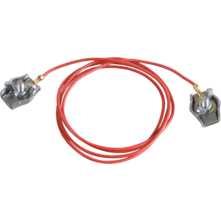 Zaunverbindungskabel Seil mit Edelstahl-Seilklemmen