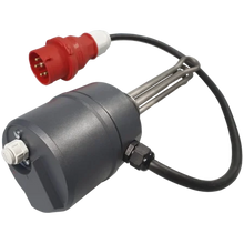 Einschraubheizkörper 3000 W für Umlauf- heizung Mod. 312/311, CEE-Stecker rot, 5-polig