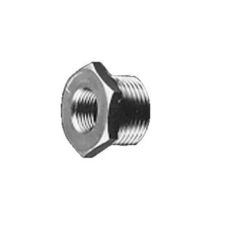 Edelstahl-Reduzierung 3/4" AG, 1/2" IG