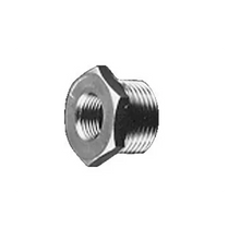 Edelstahl-Reduzierung 3/4" AG, 1/2" IG