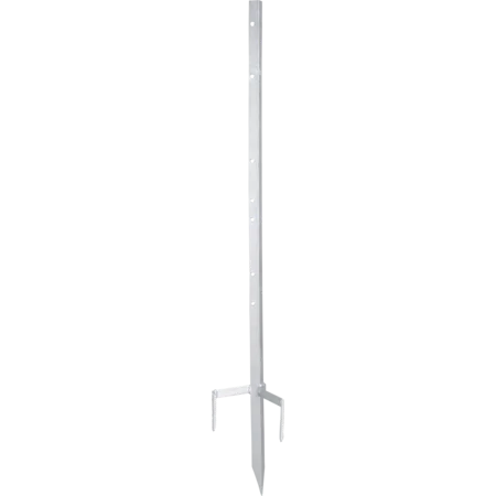 Metalleckpfahl Super, für mobile Zäune