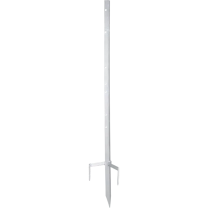Metalleckpfahl Super, für mobile Zäune