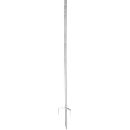Metalleckpfahl Super, für mobile Zäune