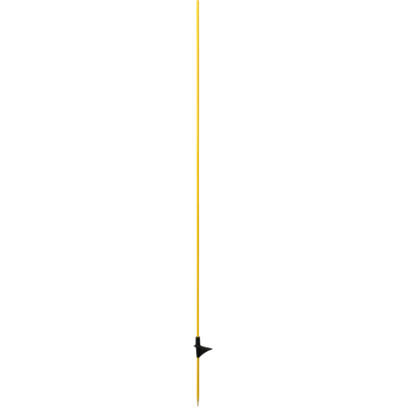 Glasfiberpfahl mit Trittstufe d=10mm