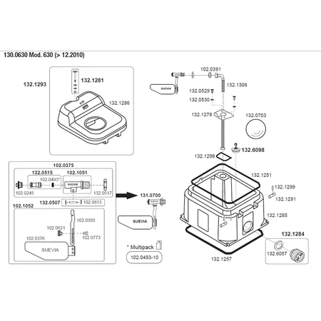 Thermo-Quell Isolierte Balltränke