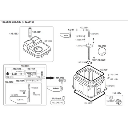 Thermo-Quell Isolierte Balltränke