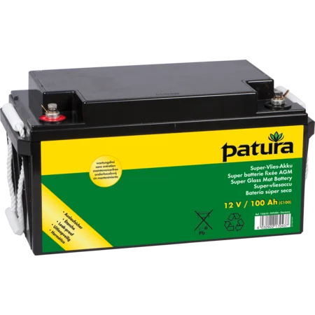 Super-Vlies-Akku 12V wartungsfreie Vliesbatterie