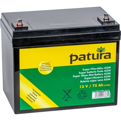 Super-Vlies-Akku 12V wartungsfreie Vliesbatterie