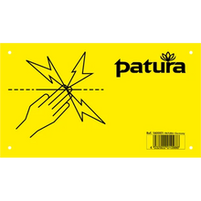 Warnschild Elektrozaun