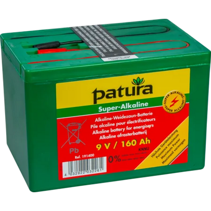 Super-Alkaline Weidezaun-Batterie 9 V
