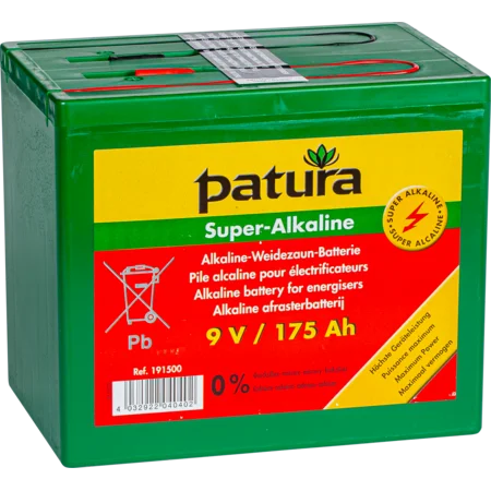 Super-Alkaline Weidezaun-Batterie 9 V