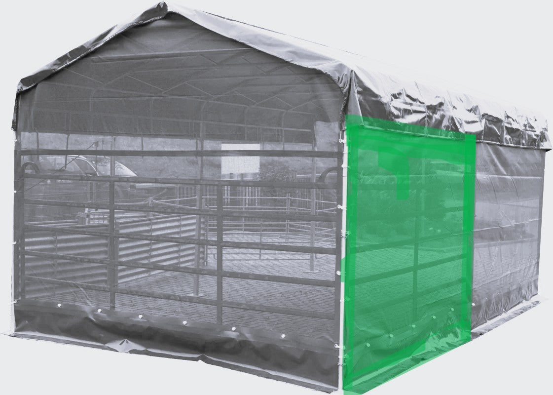 Windschutznetz für Panel-Dach