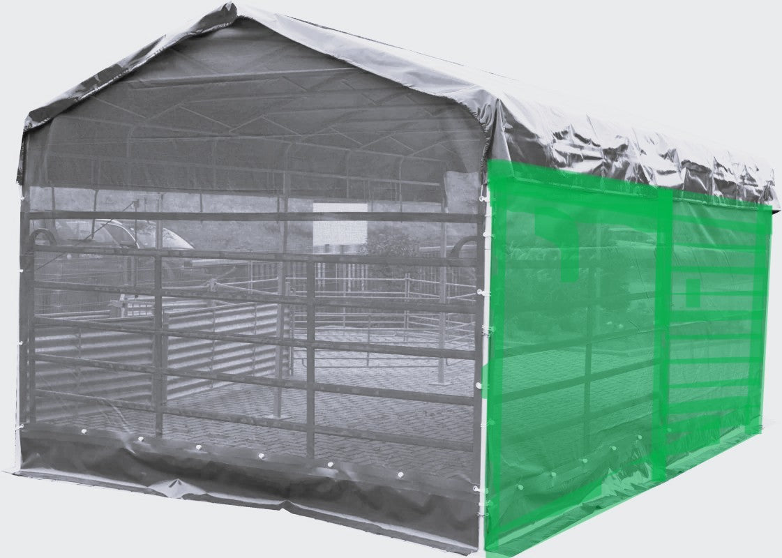 Windschutznetz für Panel-Dach