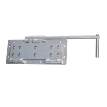 Schwenkplatte für elektr. Pendelbürsten und Schwingbürsten Midi und Maxi Montage an Wand oder Pfosten 90x90mm