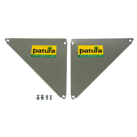 Anfangs- und Endstück für Heuraufe zum Einhängen in Horden