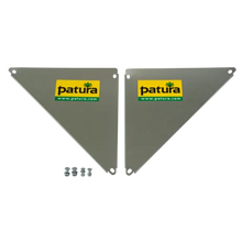 Anfangs- und Endstück für Heuraufe zum Einhängen in Horden