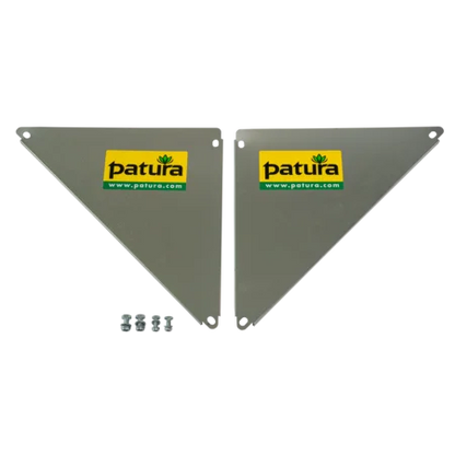 Anfangs- und Endstück für Heuraufe zum Einhängen in Horden