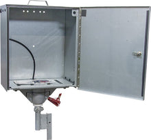 Sicherheitsbox für PATURA Geräte mit Verkabelung und Erdstab Mod. 2010