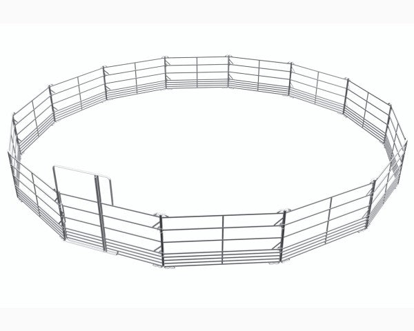 Roundpen d= 13 m mit Sicherheits-Pferde-Panels