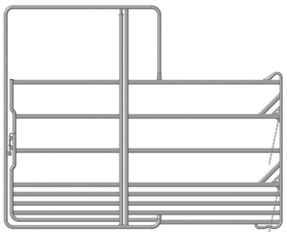 Roundpen d= 13 m mit Sicherheits-Pferde-Panels